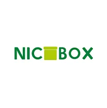 Logotipo da NicoBox, empresa especializada em soluções de armazenamento e organização